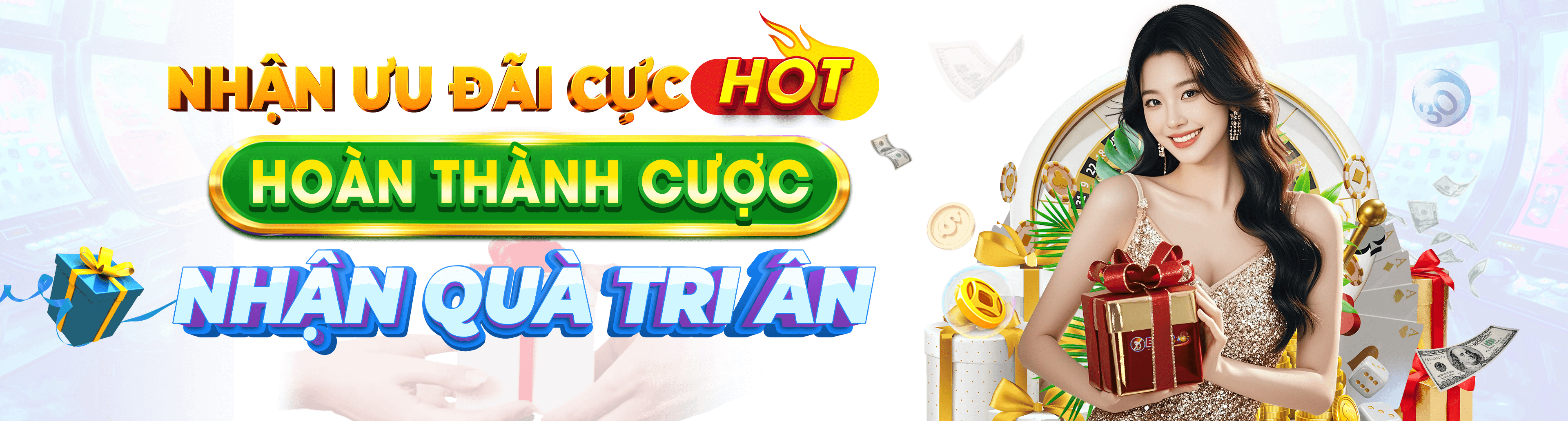 Hình ảnh quảng cáo của 45678 hiển thị nền tảng và các lợi ích