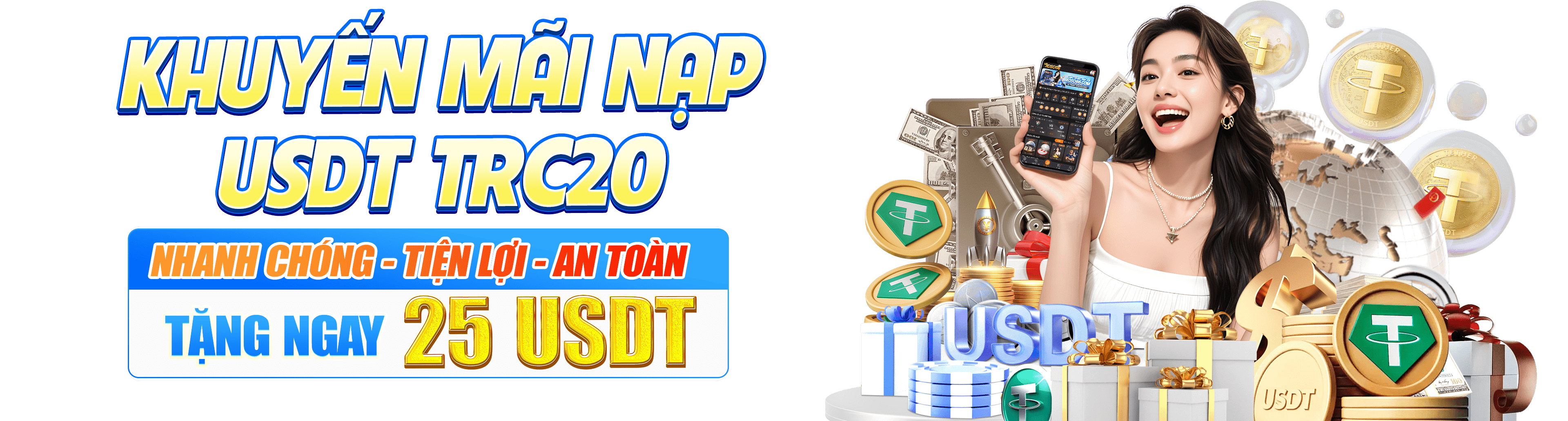 Hình ảnh quảng cáo của 45678 hiển thị nền tảng và các lợi ích