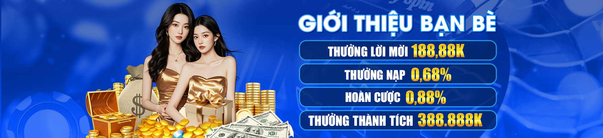 Hình ảnh quảng cáo của 45678 hiển thị nền tảng và các lợi ích