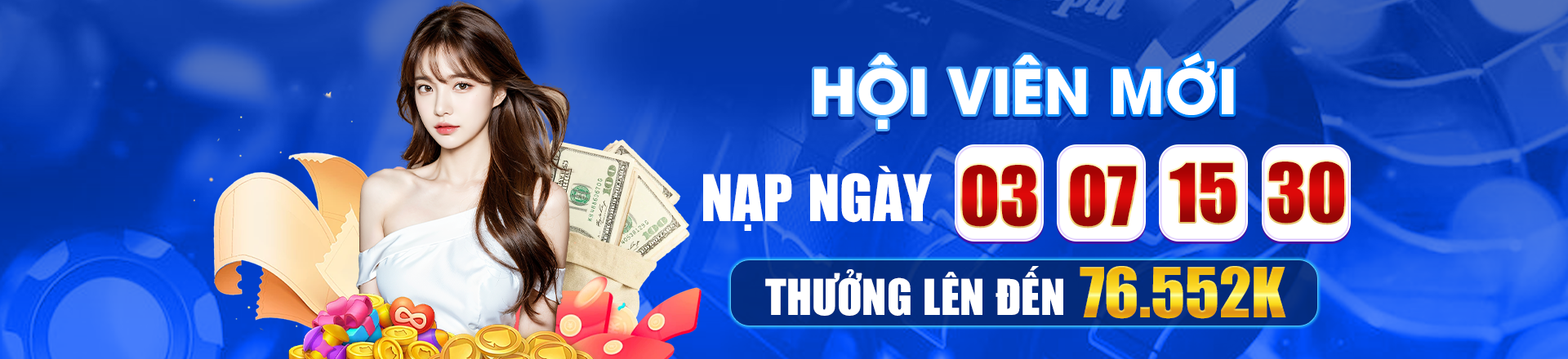 Hình ảnh quảng cáo của 45678 hiển thị nền tảng và các lợi ích