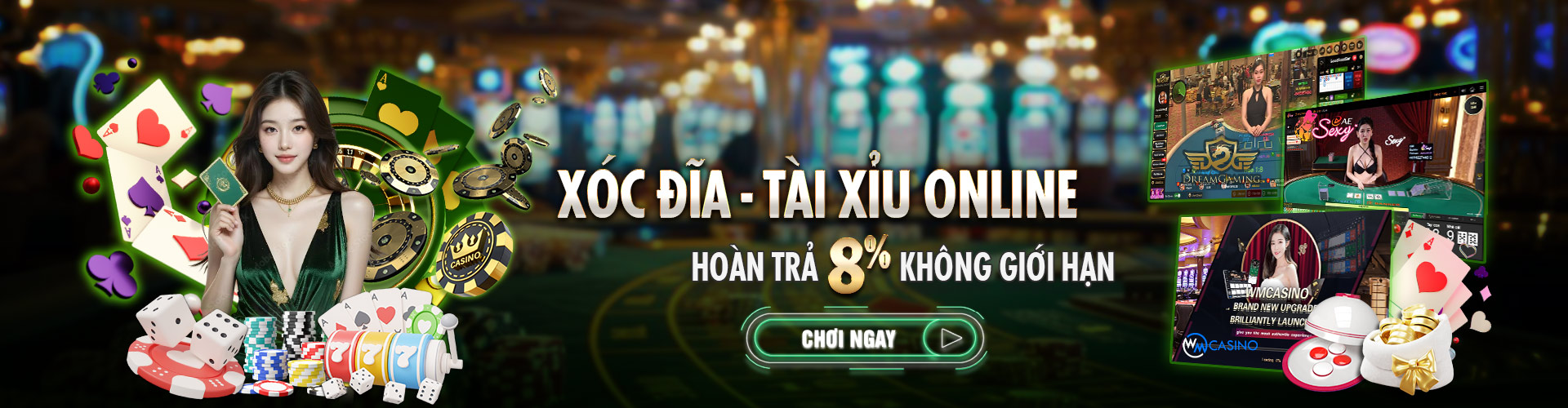 Hình ảnh quảng cáo của 45678 hiển thị nền tảng và các lợi ích