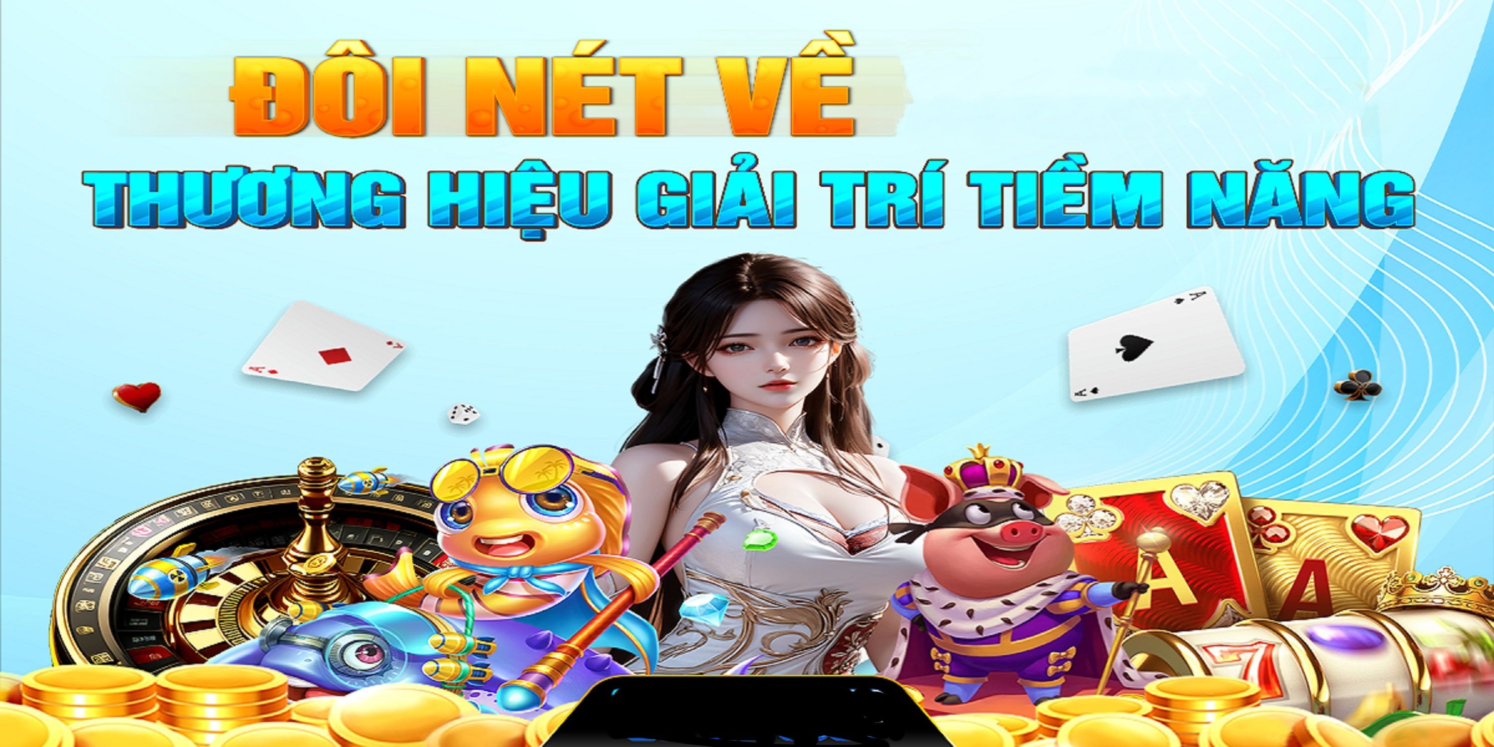 Hình ảnh quảng cáo của 45678 hiển thị nền tảng và các lợi ích